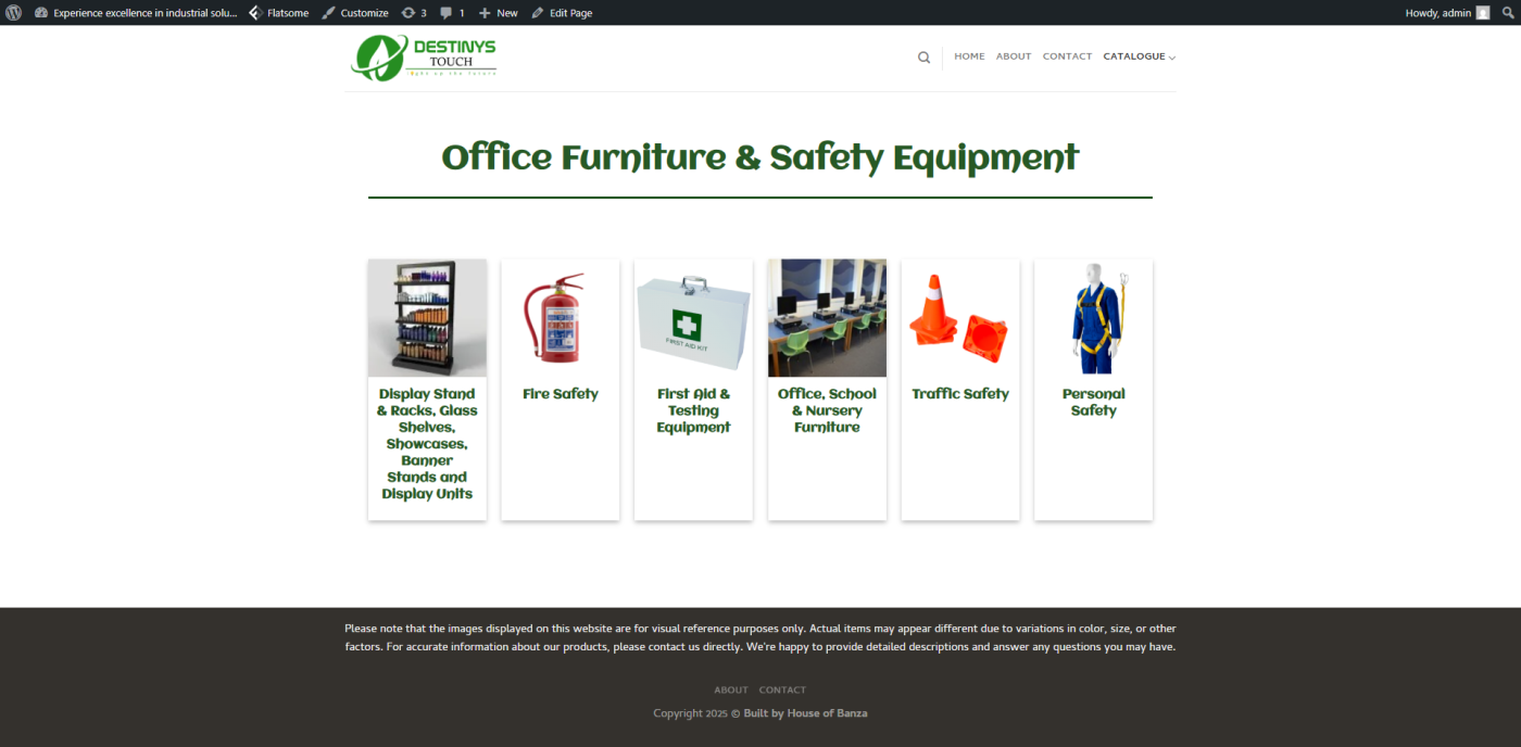 3 Destinys Touch Office Furniture Safety Equipment Page 1400x688